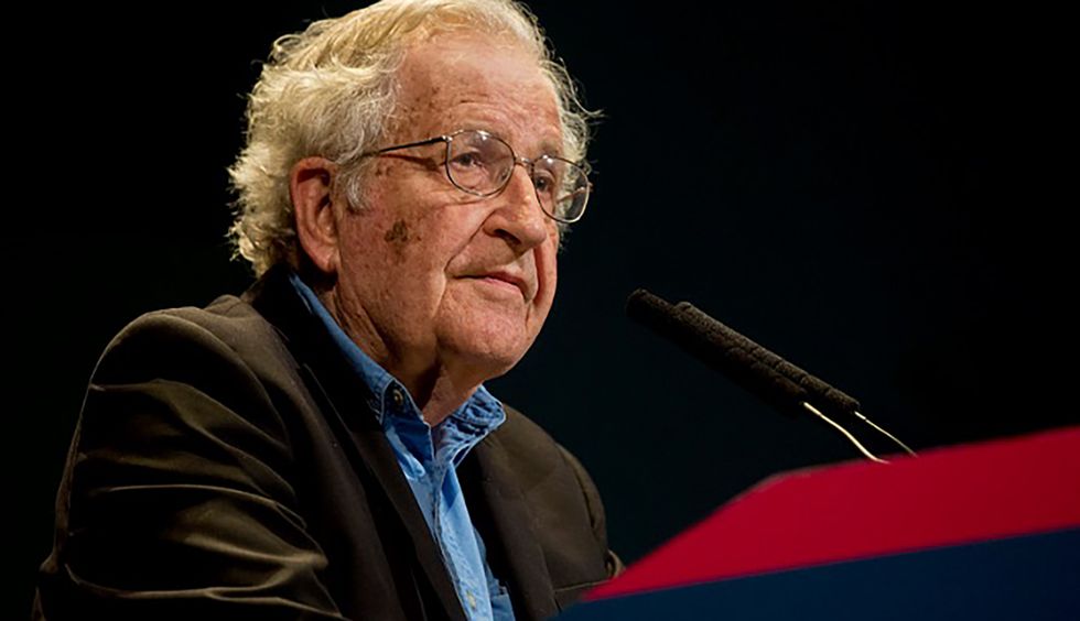 Noam Chomsky warns a centrist Democratic nominee will result in the ‘tragedy’ of a second Trump term