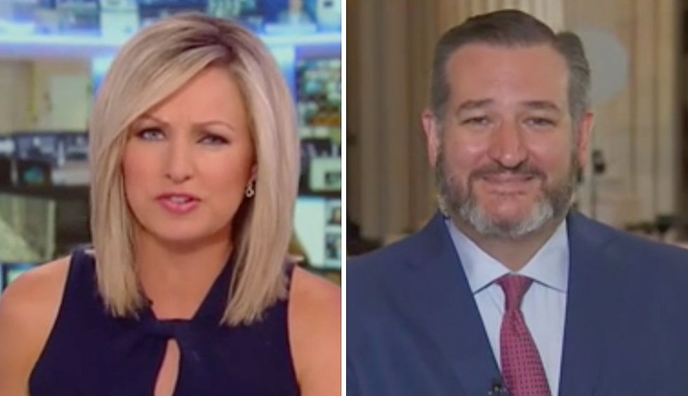 Fox News host corners Ted Cruz as he tries to dodge question about Alex Acosta’s lenient plea deal for Jeffrey Epstein by blaming Democrats