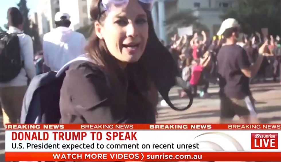 Australian government wants to probe violent assault on journalists by police in Washington, DC