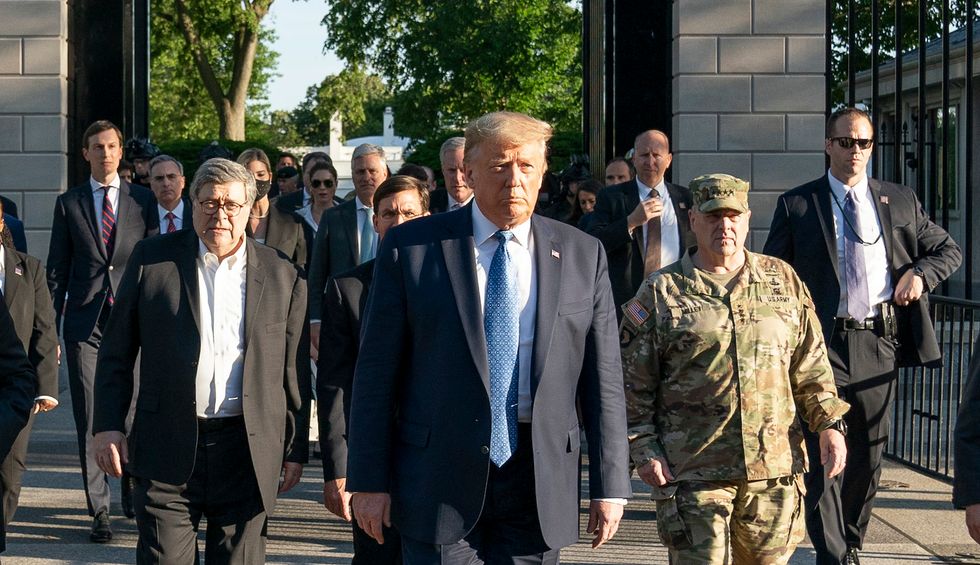 AG Barr knew Lafayette Square protestors were peaceful: DC National Guard member