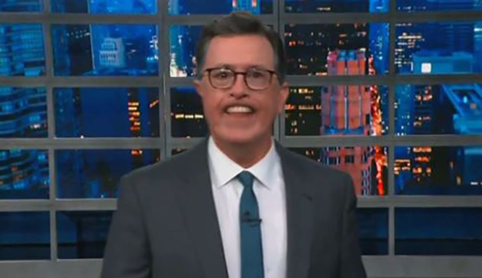 Watch: Stephen Colbert hilariously mocks Eric Trump — in a way that must be seen to be believed
