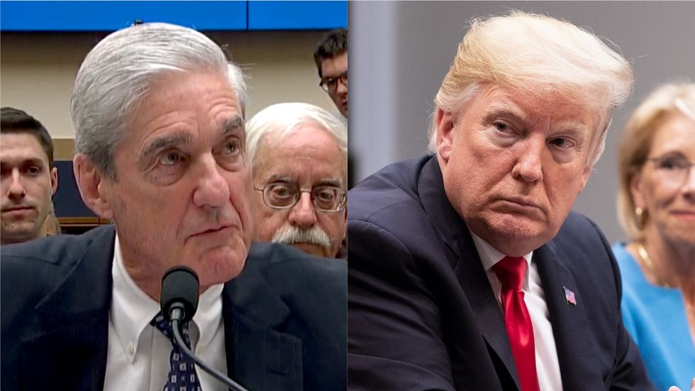Mueller actually admitted that Trump's statements to him were not all truthful