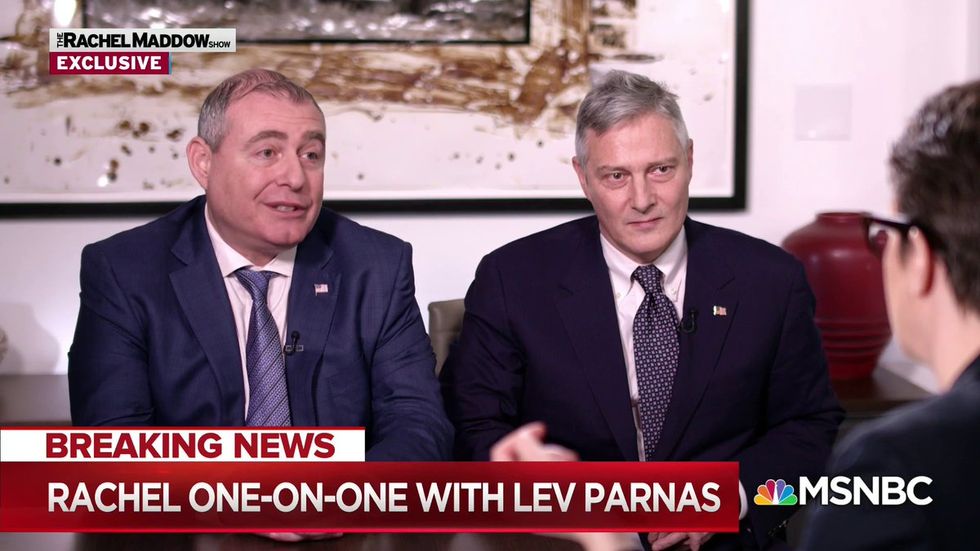 Bill Barr has been covering up Lev Parnas' explosive evidence for the past three months