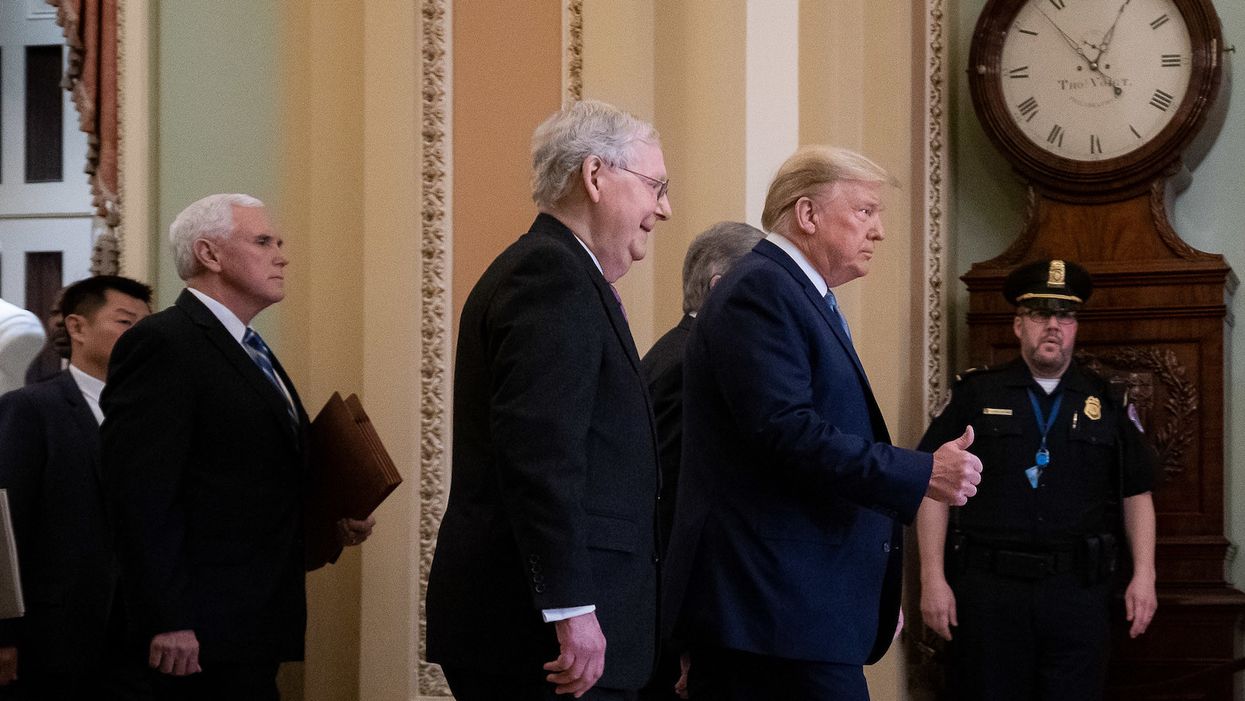 Mitch McConnell allies 'declaring war on Team Trump' after Georgia vote: report