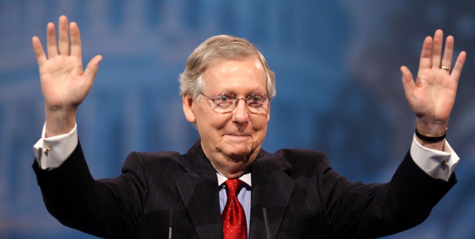 Mitch McConnell boasts about blocking Obama judicial nominees for 2 years and laughs about it: ‘I was in charge’