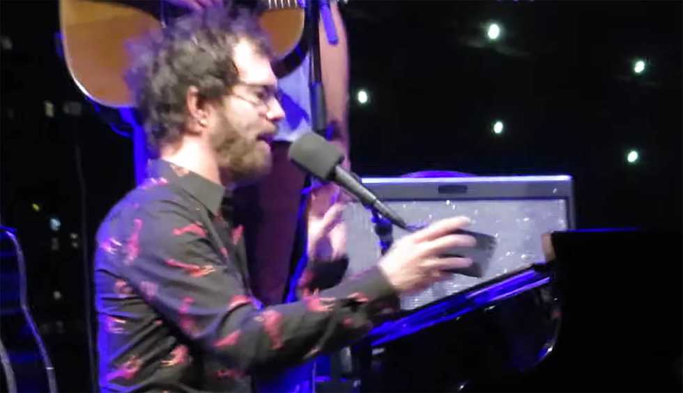 Musician Ben Folds debuts new rousing song, 'Moscow Mitch'