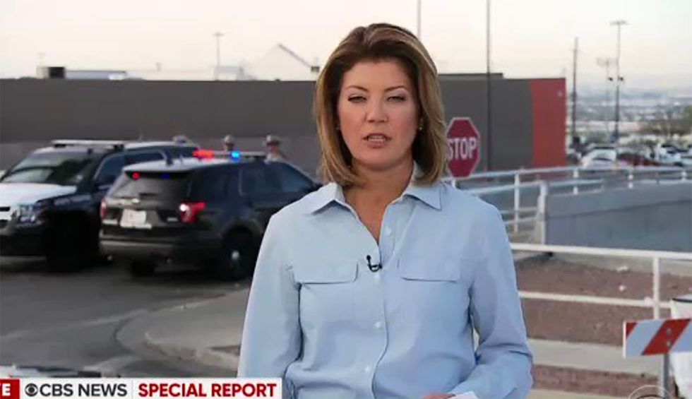 Watch CBS News try to normalize Trump after white nationalist terror attack