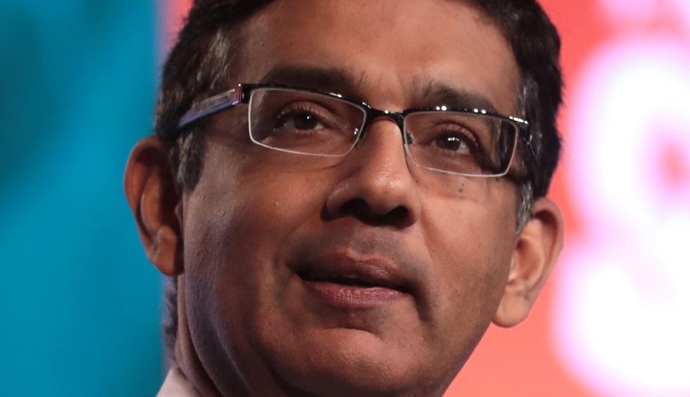 Trump supporter Dinesh D'Souza gets slammed for tweeting science-free claim about global warming: 'You f*cking idiot'