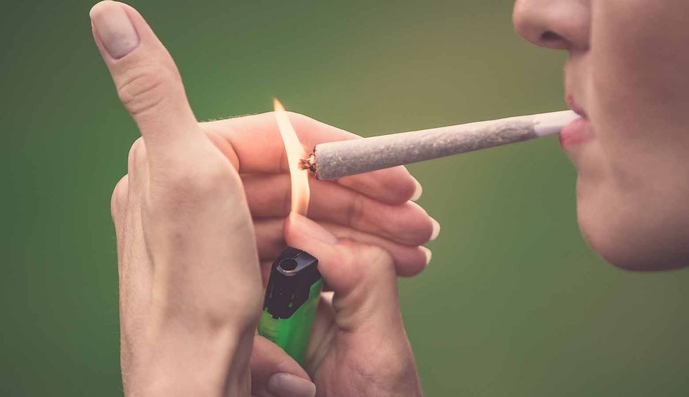 Is using cannabis in front of children harmful or not?