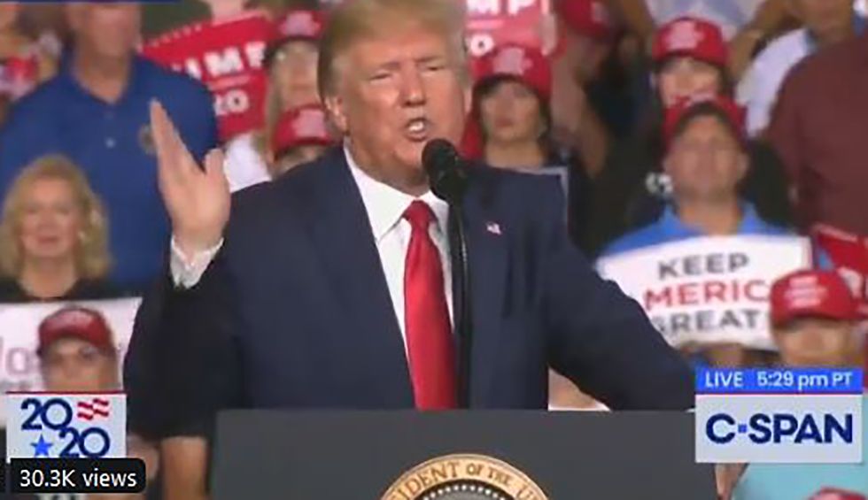 Internet mocks the hell out of ‘toddler-in-chief’ Trump as he whines Danish prime minister is ‘very not nice’