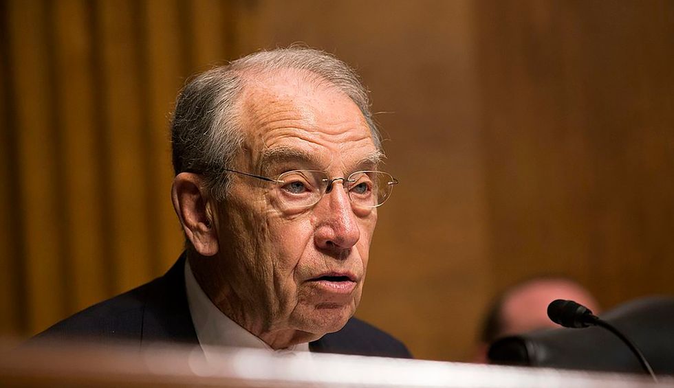 What the heck is Chuck Grassley tweeting about?