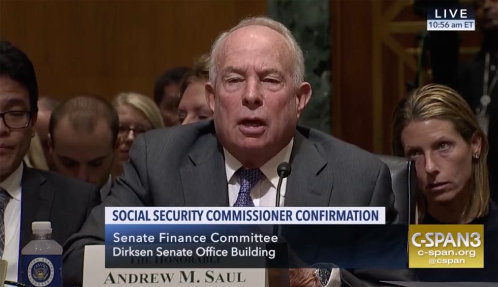 Social Security commissioner invested in company that makes COVID test touted by Trump