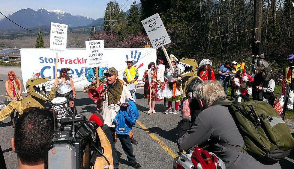 Leaked audio shows oil lobbyist bragging about success in criminalizing pipeline protests
