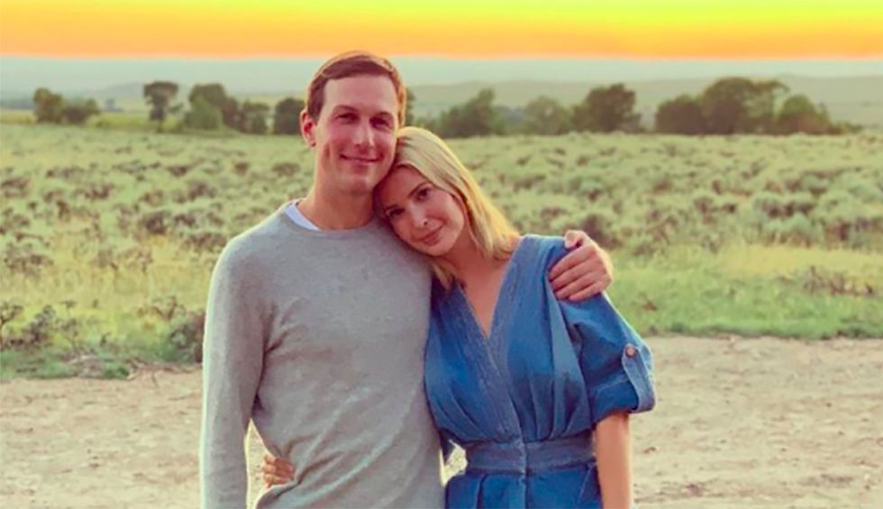 Trump blasted for praising Ivanka and Jared on vacation: ‘Everybody works harder than those two morons'