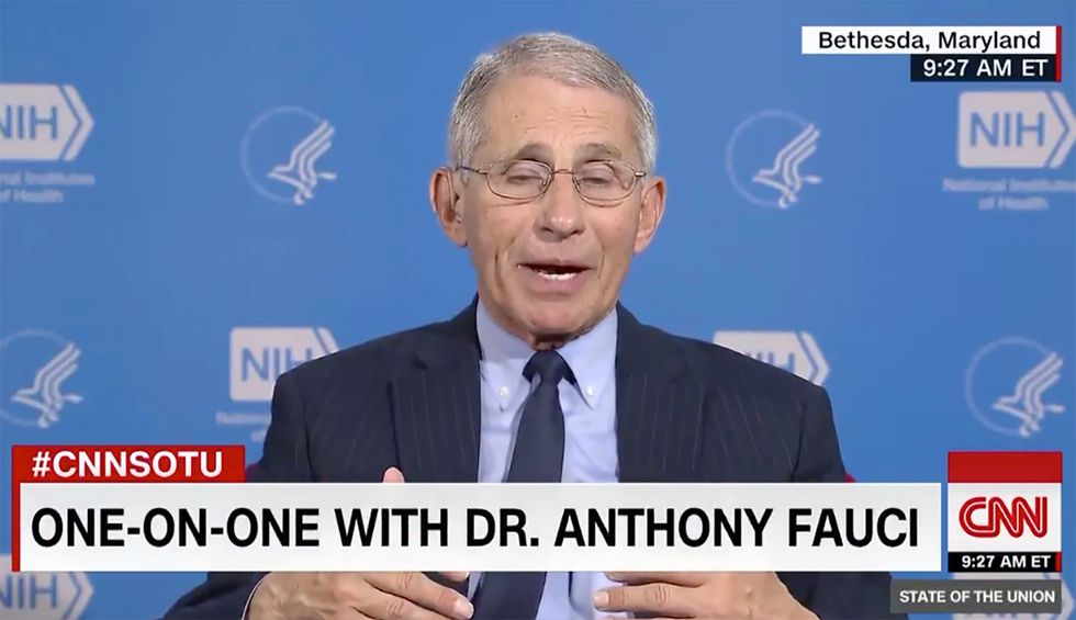 Dr. Anthony Fauci says between 100,000 to 200,000 American COVID-19 deaths now possible