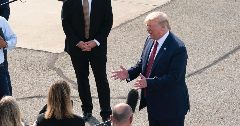 White House officials denied they were considering economic stimulus — but Trump just confirmed it