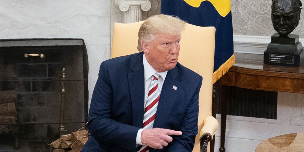 Trump says the 'Stock Market starting to look very good' — after the worst investor panic in 2 years