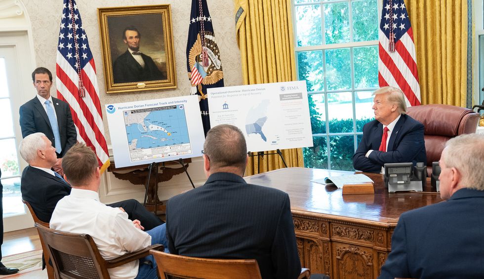 These 7 details from the damning Sharpiegate report show it was a dark omen of Trump's destructive potential