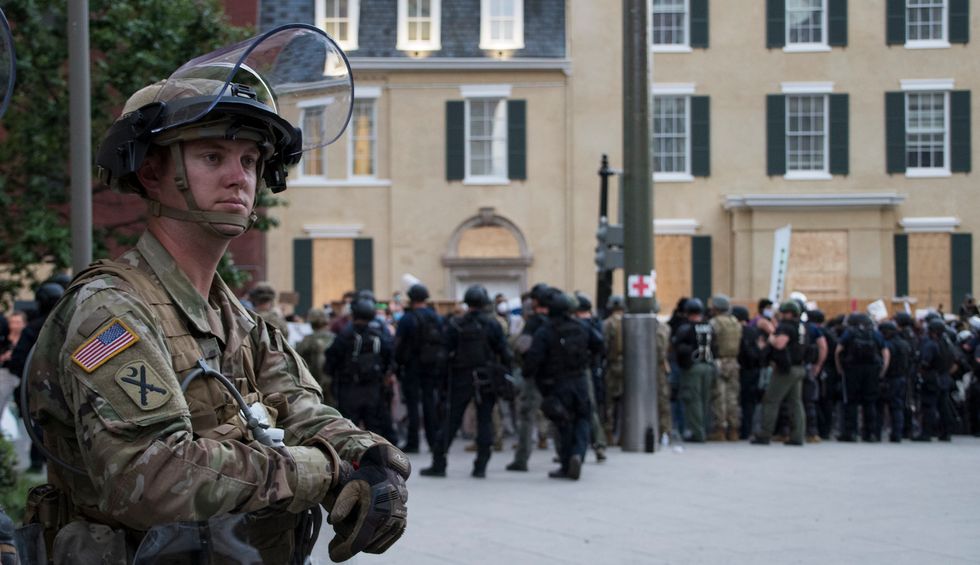 National Guard units were ordered to be overly aggressive out of fear of what Trump might do next
