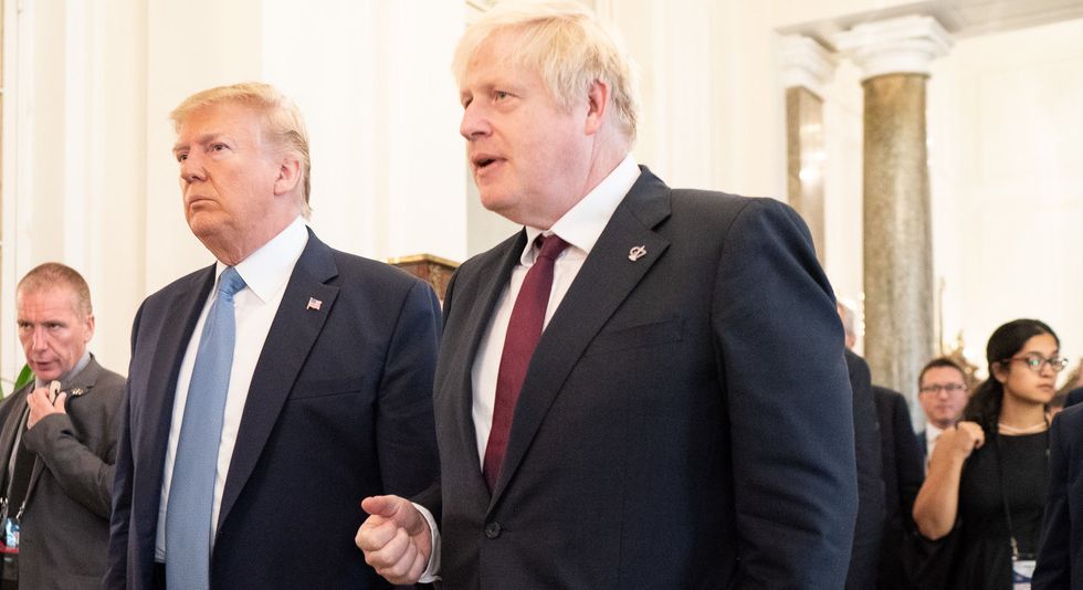 Trump asked British Prime Minister Johnson to help him discredit Mueller’s report and the Russia investigation