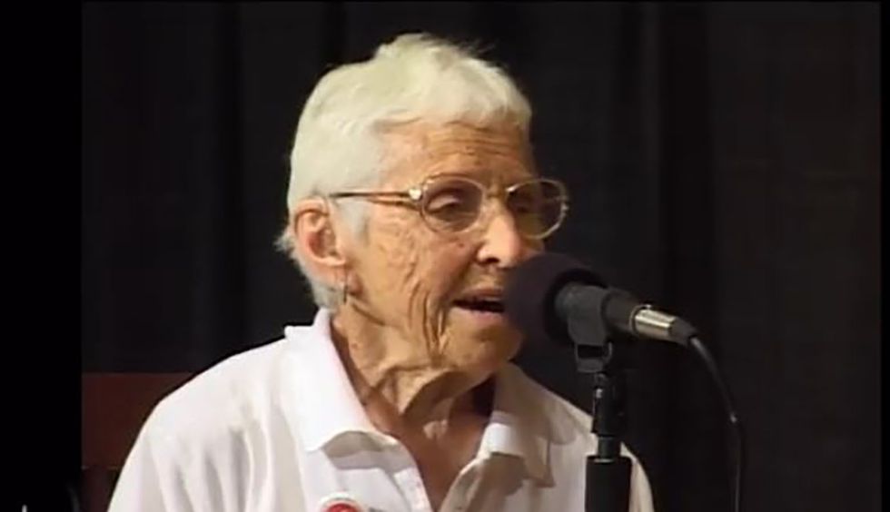 Remembering legendary peace activist Frances Crowe, who died at 100 after decades of resisting war