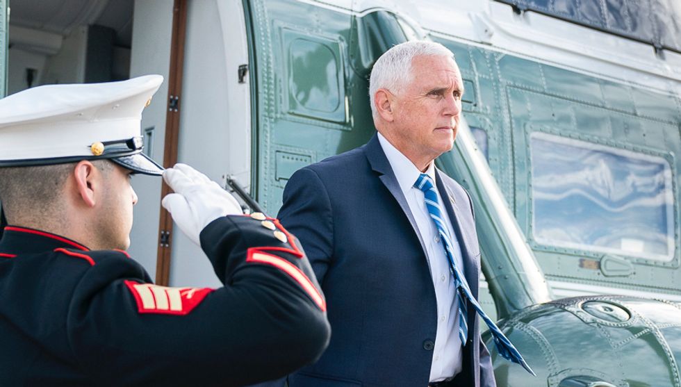 Mike Pence gave a dodgy answer when asked if Trump used Ukraine aid to force a Biden investigation