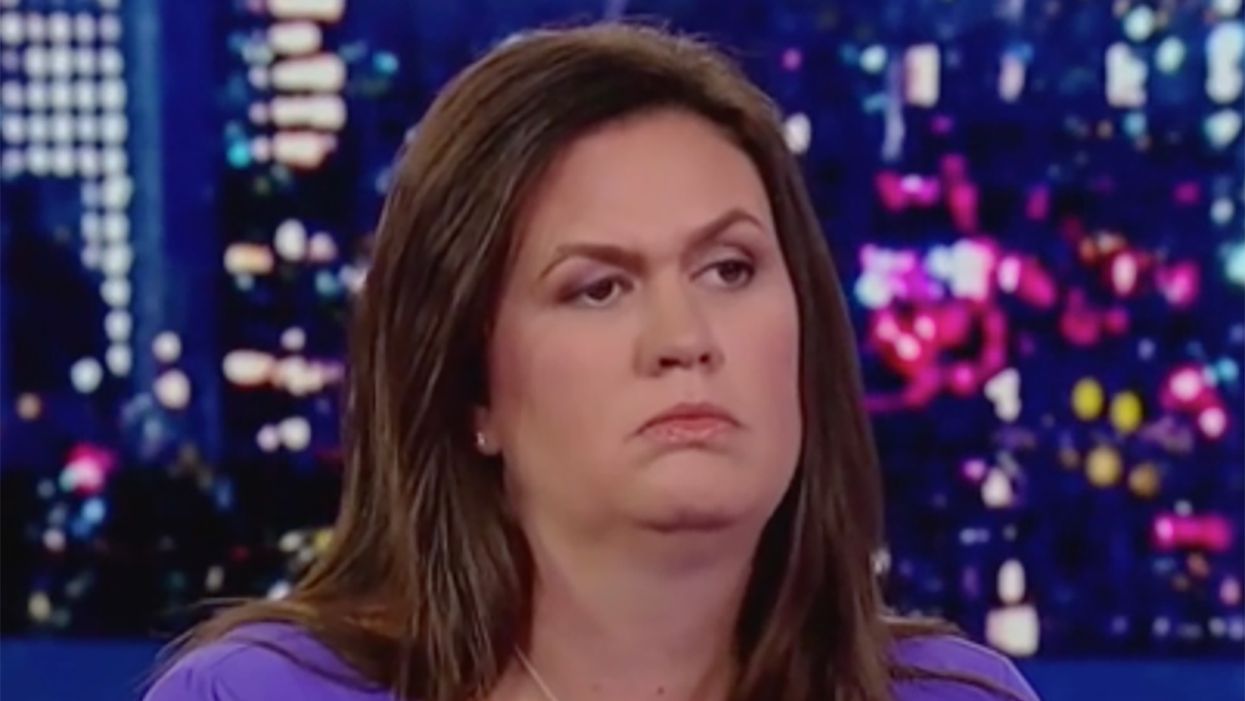 Twitter vilifies Sarah Huckabee Sanders for her cold reaction to Saturday's mass shooting