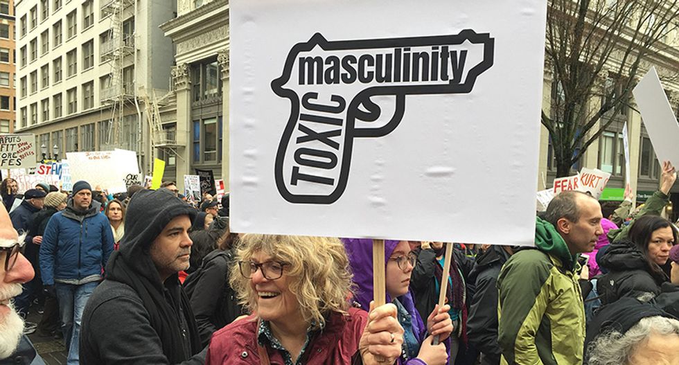 The paradox of toxic masculinity: Why gender norms are set up to privilege straight white men — who in turn 'are eating themselves alive'
