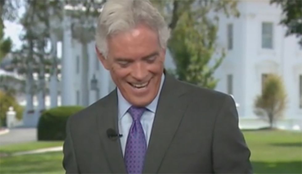 Fox News reporter says it's 'flatly untrue' Trump asked for Bolton’s resignation last night: He 'was still working this morning'