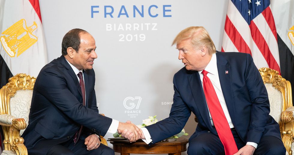 'Where's my favorite dictator?': Trump reportedly stunned a room with a deeply revealing joke