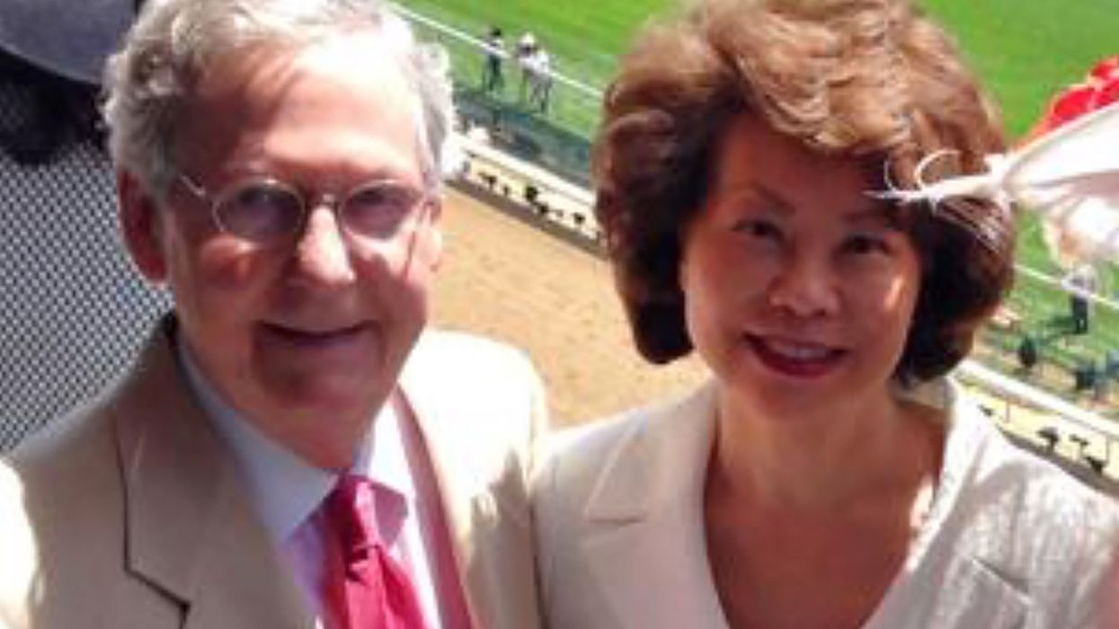 'Broken down hack politician': Trump slurs 'crazy' Elaine Chao in attack on Mitch McConnell