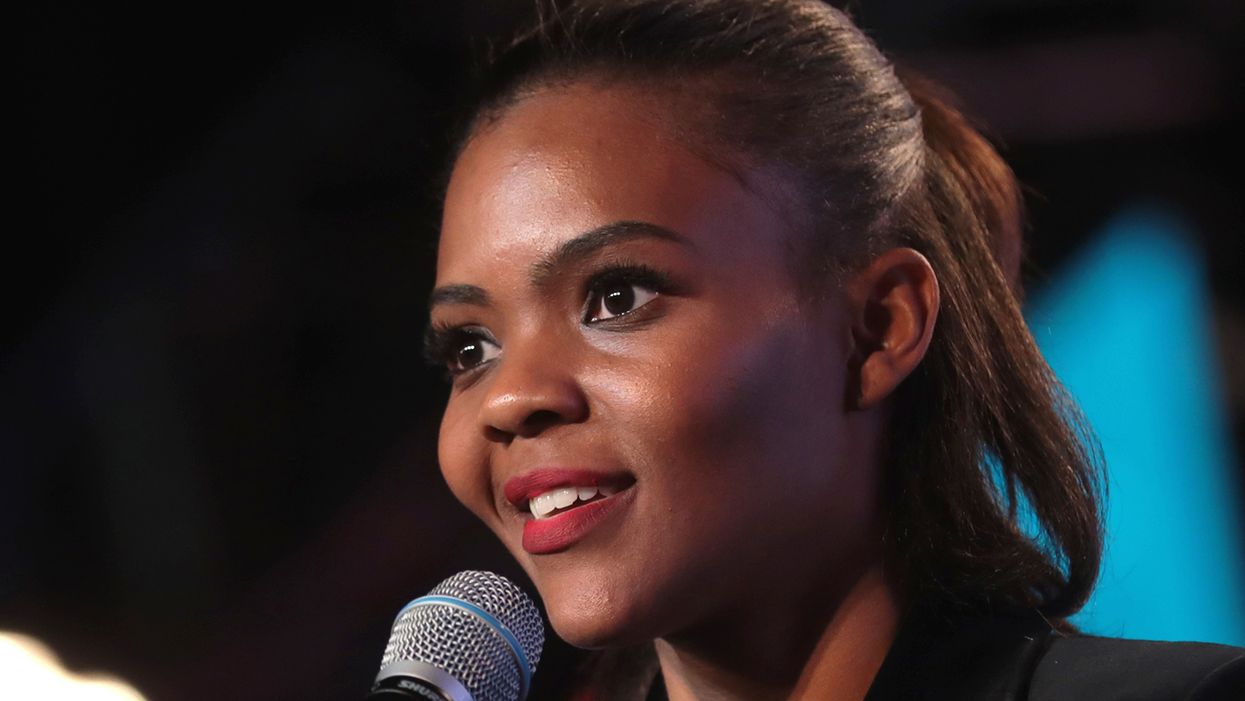 Right-wing anti-vaxxer Candace Owens is pushing a bogus cure that turns skin blue