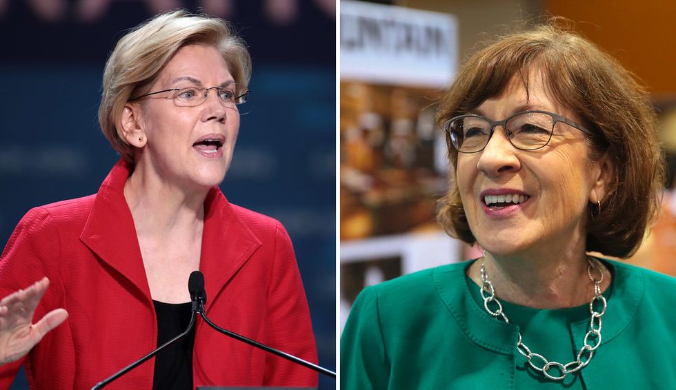 Elizabeth Warren’s campaign manager targets Susan Collins in aggressive push for Democrats to retake the Senate