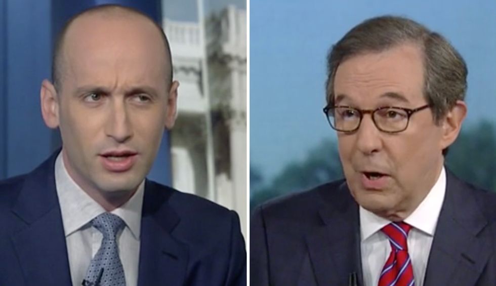 'It’s a non-answer': Chris Wallace gives Stephen Miller epic grilling after he blames Trump impeachment on the ‘deep state’
