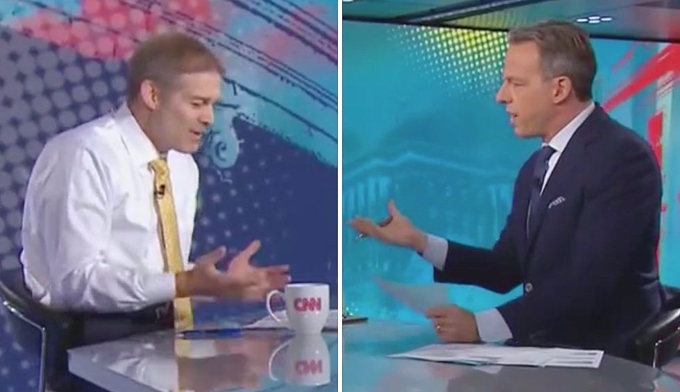 CNN’s Tapper artfully exposes GOP rep's hypocrisy for attacking Biden while supporting Trump: 'Either there’s a principle — or there isn't'
