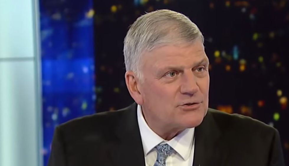 Christians slam Franklin Graham for saying God was absent at DNC