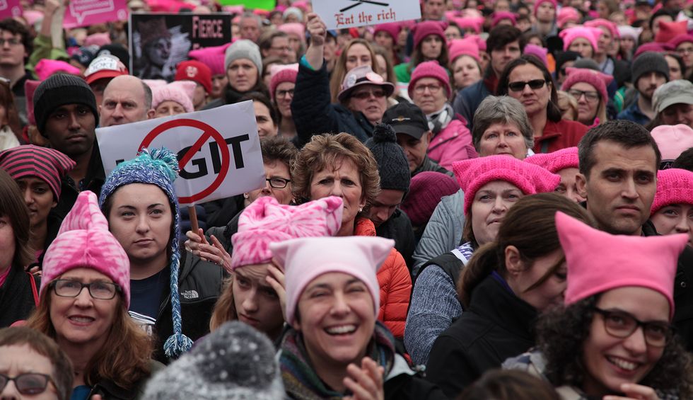 Stitching together the rise of the recent feminist movement
