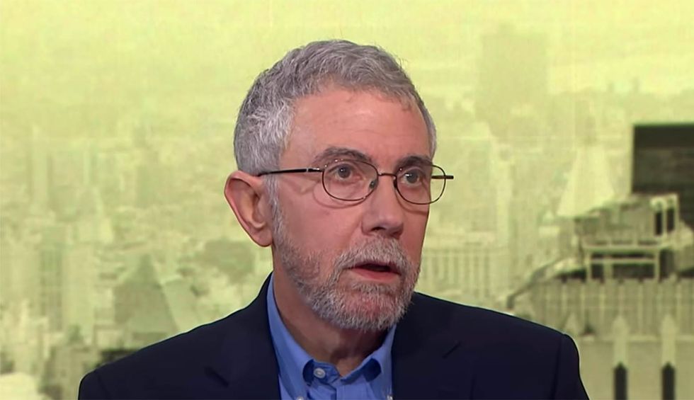 Paul Krugman: Trump’s ‘mental deficiency’ may actually save us from disaster as he keeps 'sounding loonier'