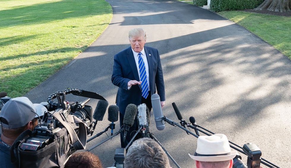 Visiting foreign journalists call out Trump's increasingly erratic behavior. Why won't the DC press?