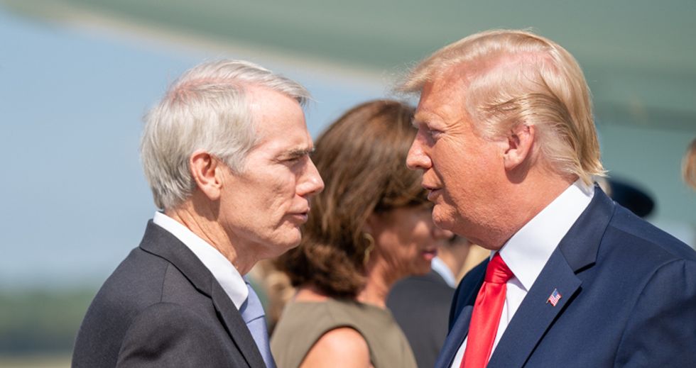 GOP Sen. Rob Portman just denounced Trump's Ukraine call — days after the president praised him