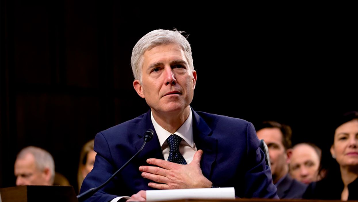 Media banned from Justice Neil Gorsuch's discussion with a conservative legal group