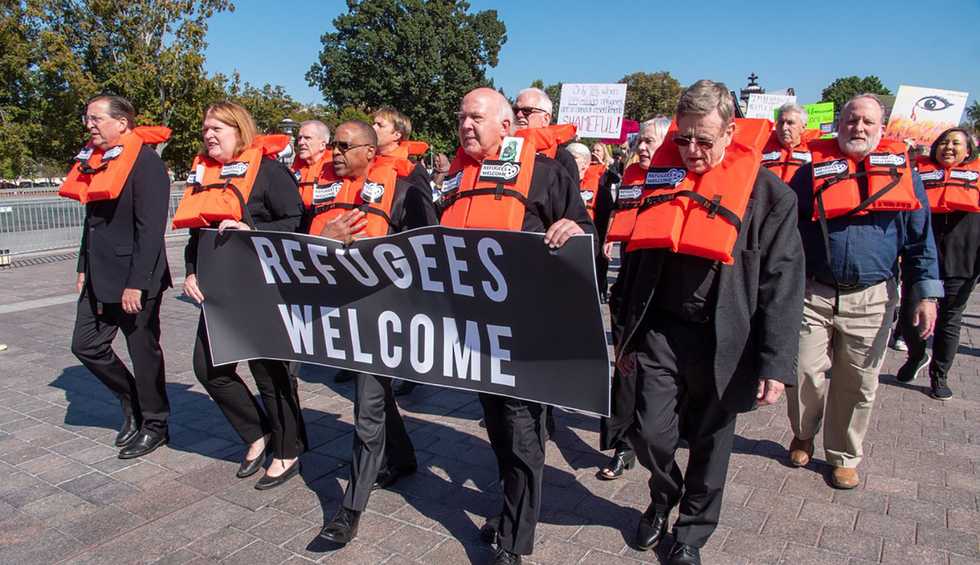 Former top State Department official arrested protesting Trump's refugee cuts