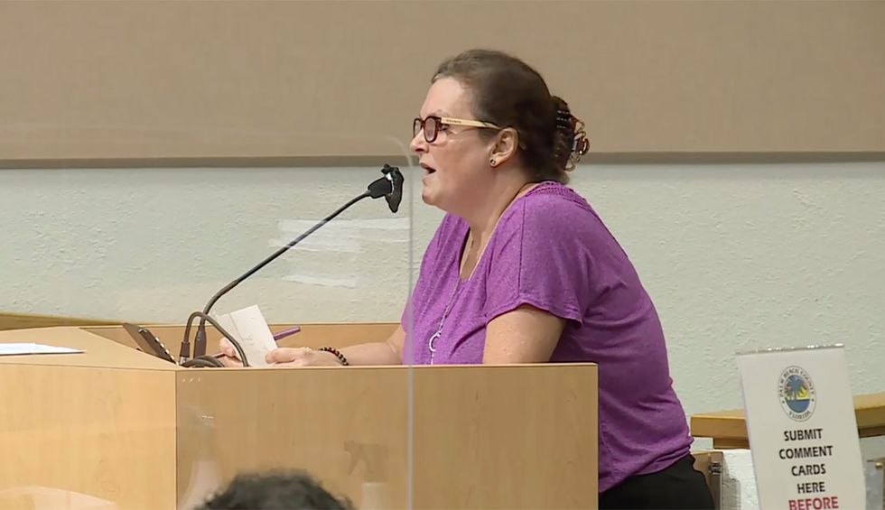 Trump ‘patriots’ ready to die for freedom shout down county commissioners because they don’t want to wear face masks