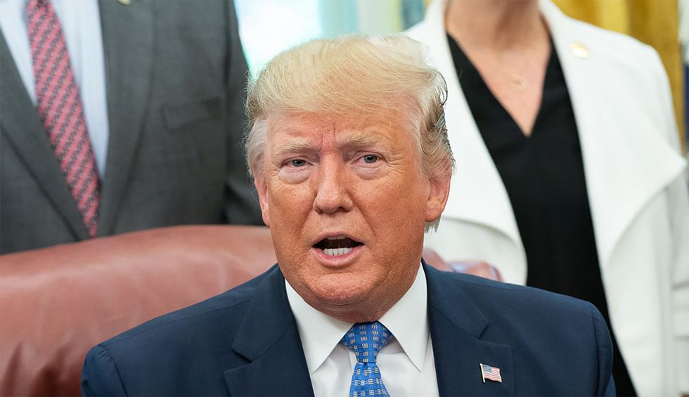Trump melts down at Cabinet meeting when questioned about ISIS: ‘It was me who captured them!’