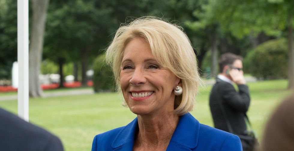 Betsy DeVos trashes public schools as she pushes her ideological agenda