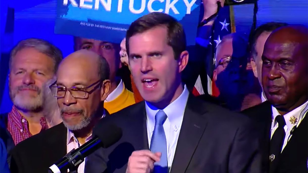 Kentucky's Andy Beshear 'auditions' for Kamala Harris' running mate