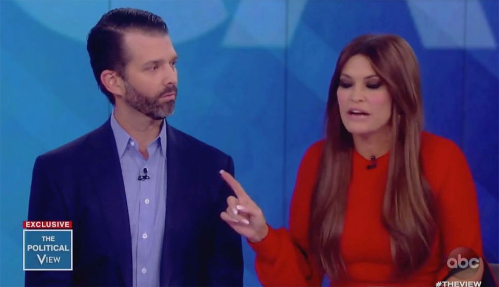 ‘That’s something dictators do’: Here are the 5 most explosive moments from Trump Jr’s ill-fated appearance on ‘The View’