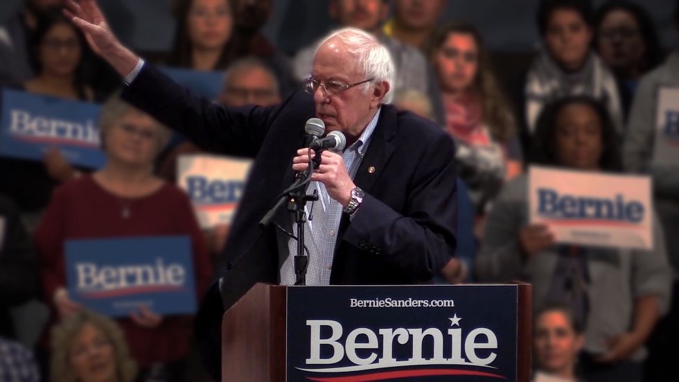 Rising for a global feminist future with the movement to elect Bernie Sanders
