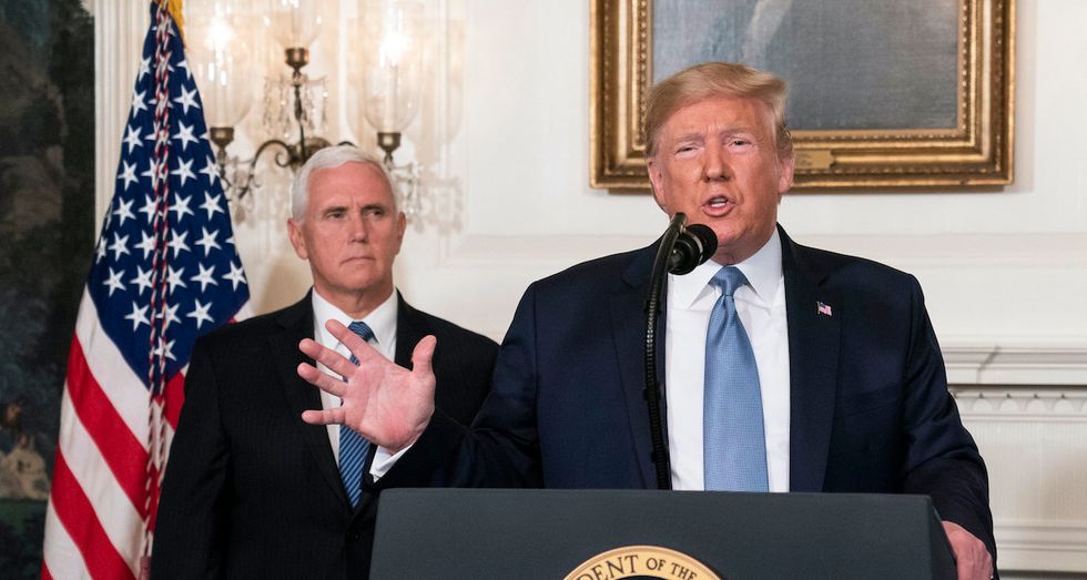A telling moment from the impeachment hearing suggests Trump has an insurance policy on Mike Pence