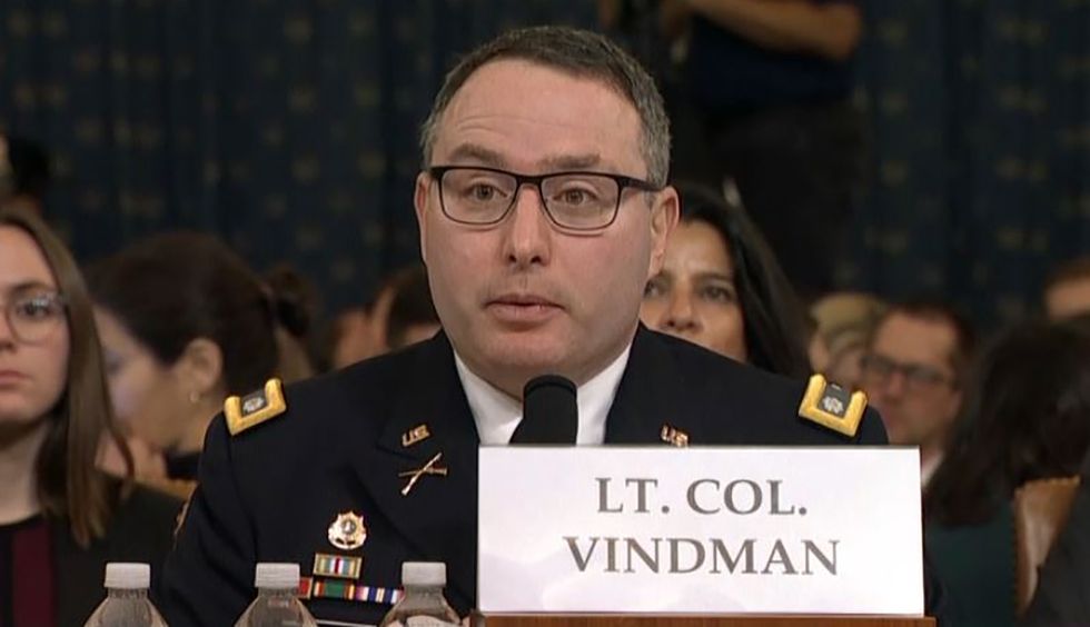 The Trump White House sent the Pentagon a list of ugly allegations against Alexander Vindman in order to derail his promotion: report
